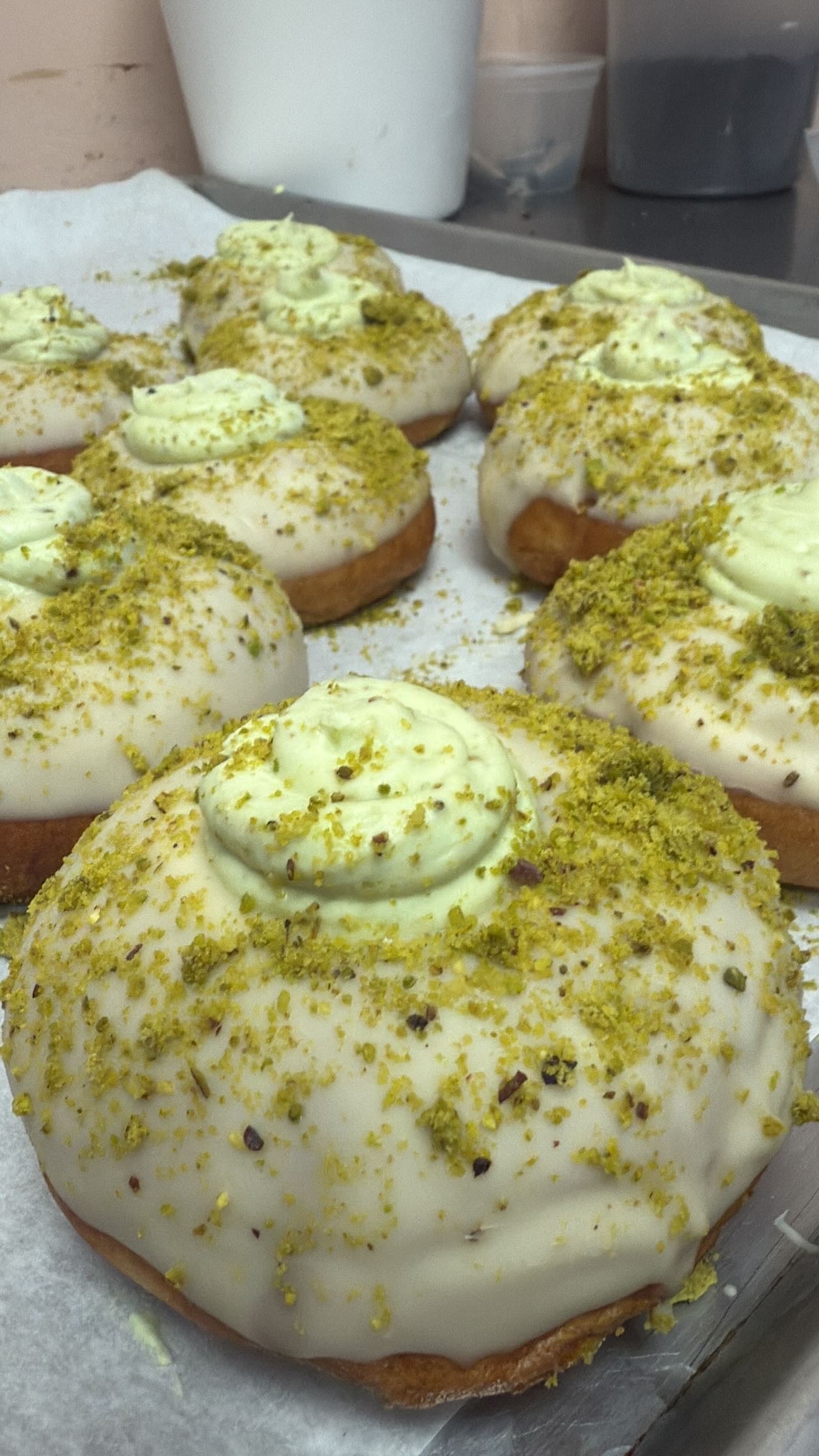 Pistachio Sufganiyah 1