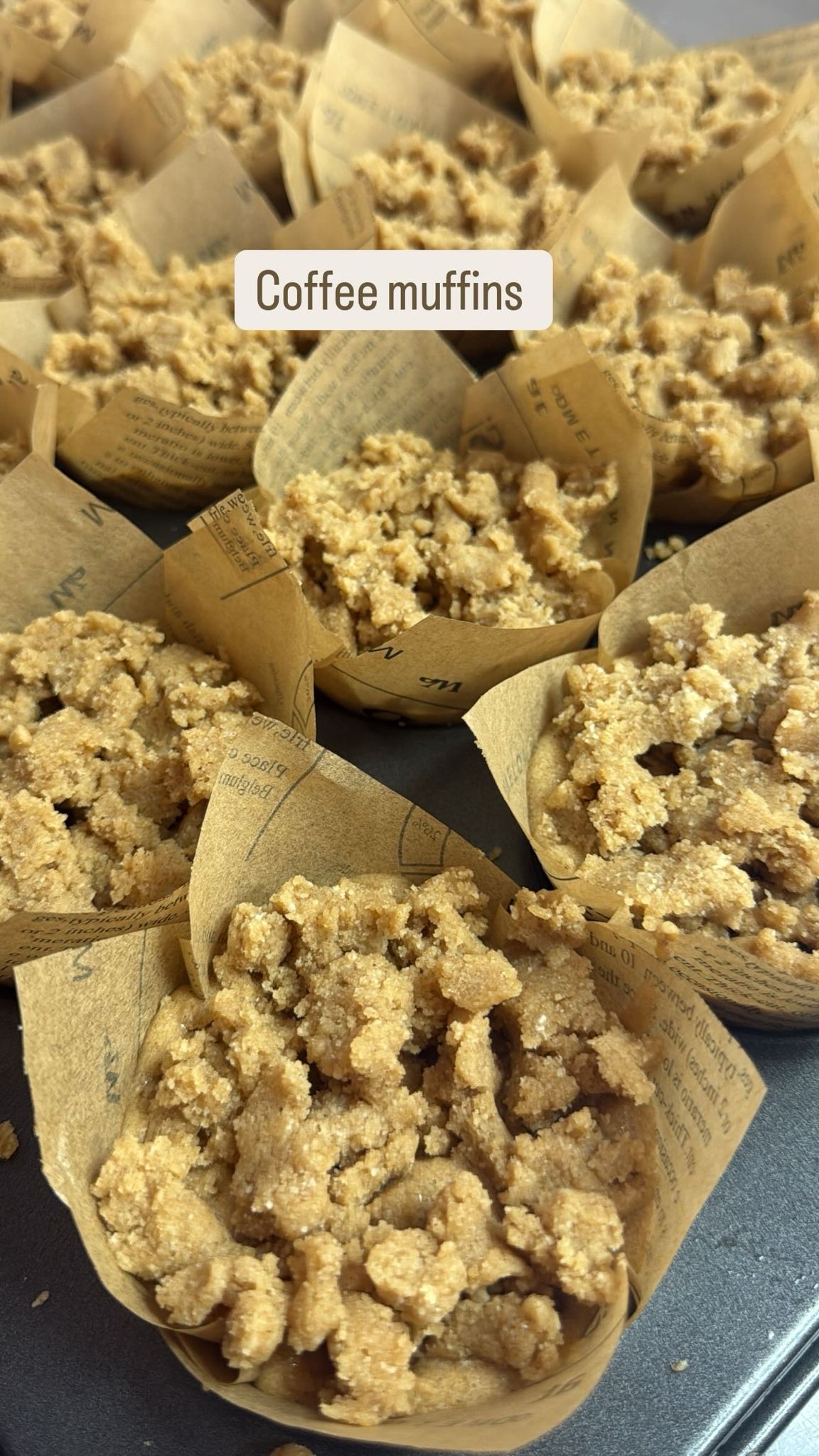 Coffee muffin