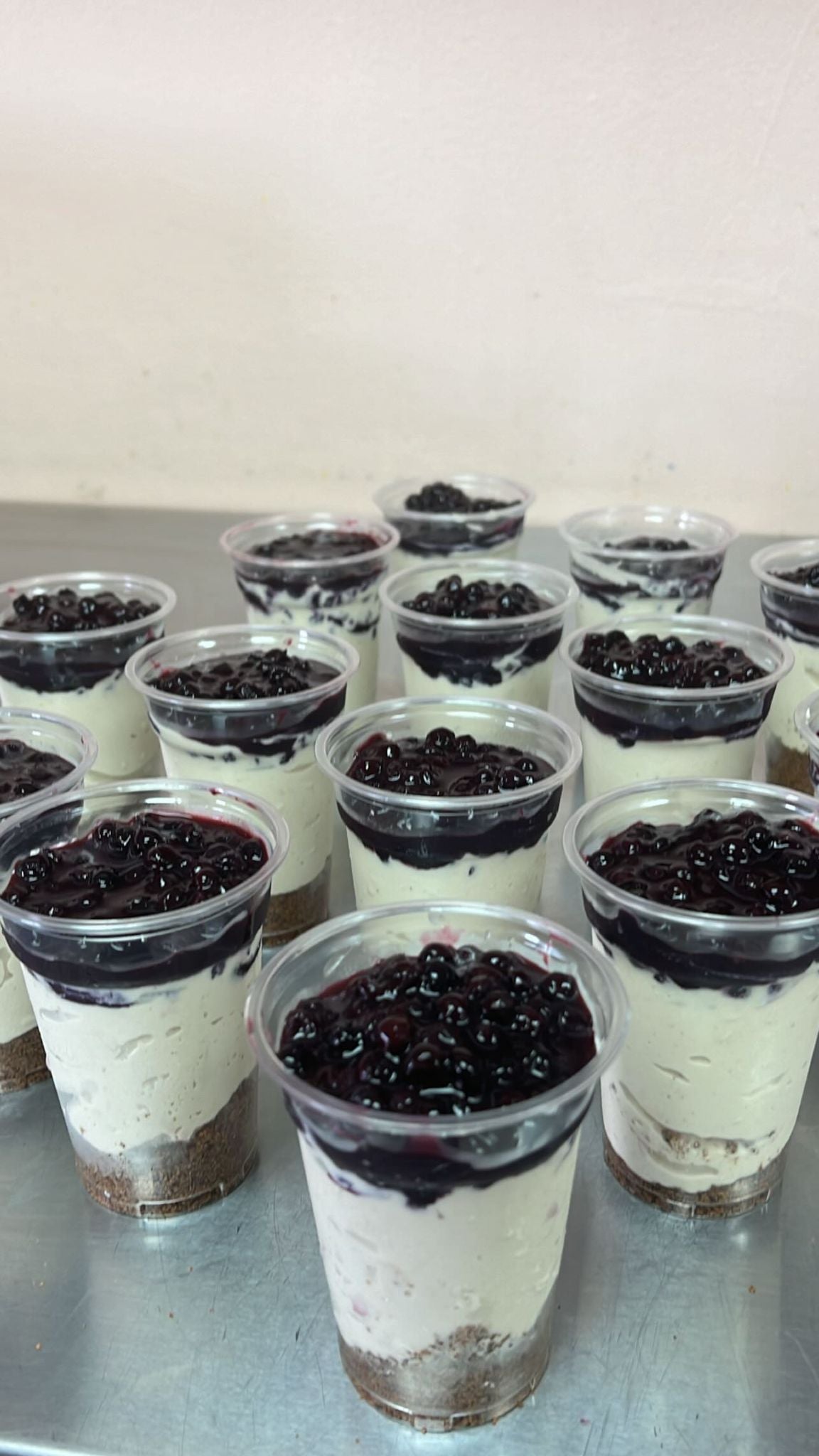 Vegan "Cheesecake" Jars GF