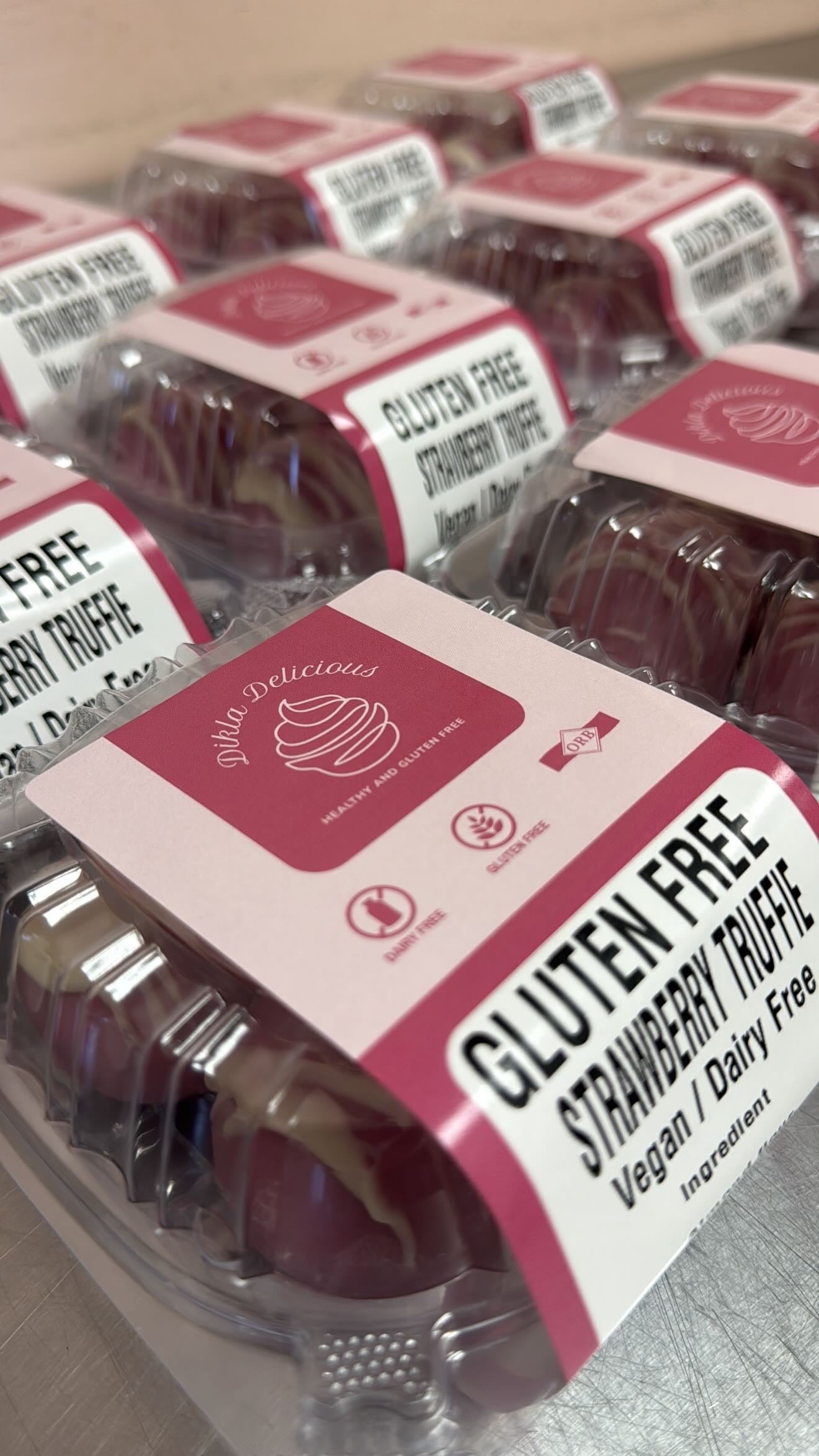 Strawberry Truffle -vegan