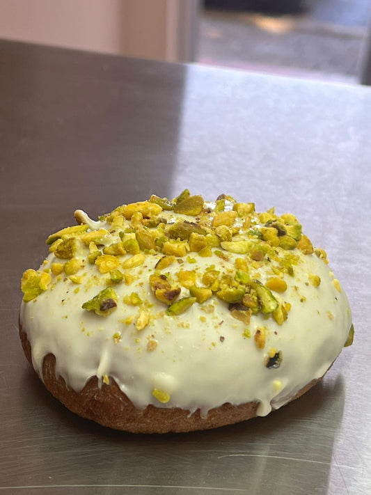 White chocolate pistachio Sufganiyot 4 Pack!