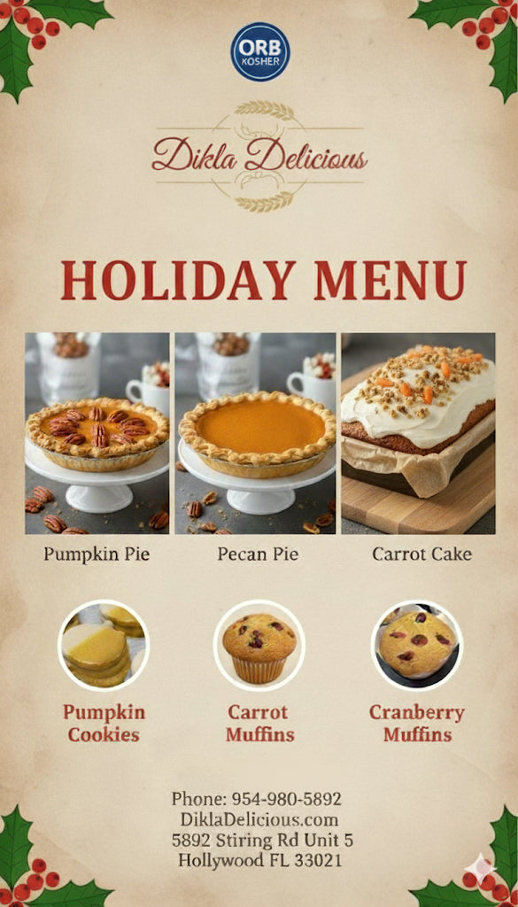 Holiday MENU