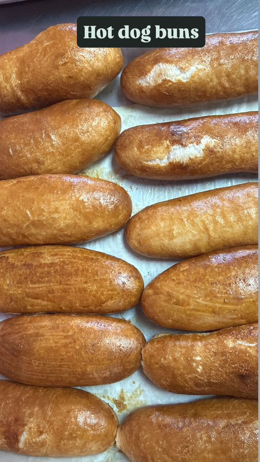Hot Dog Buns pack 4