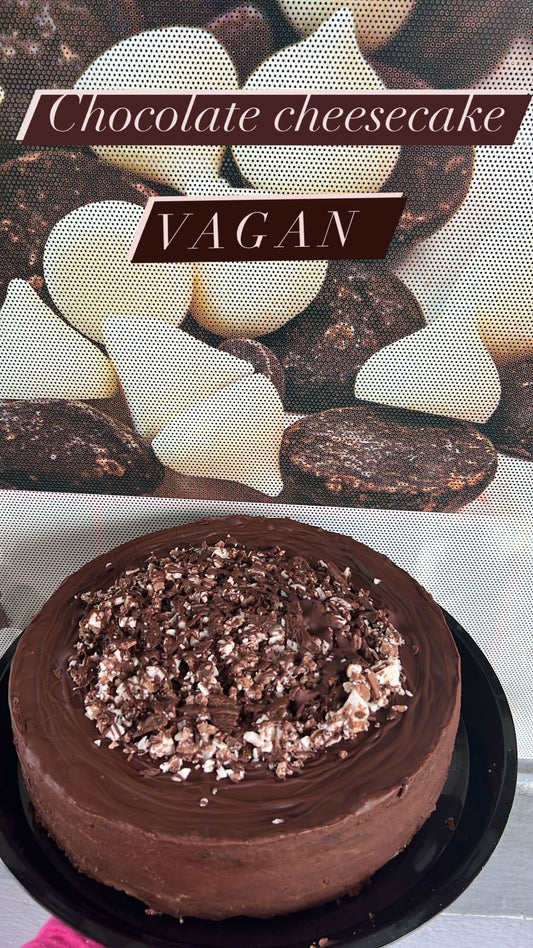 Vegan Chocolate Cheesecake