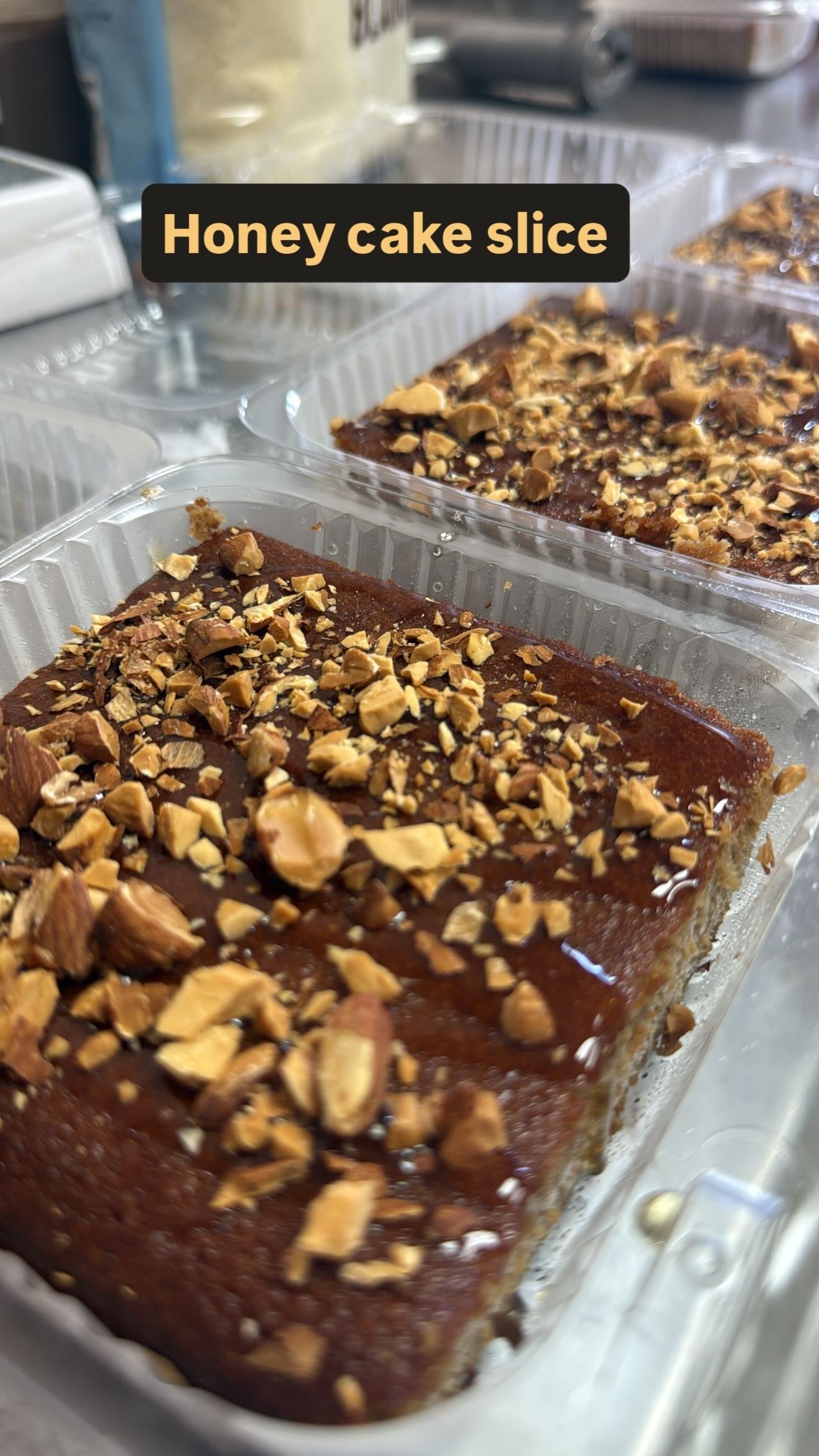 Honey Cake slice  GF