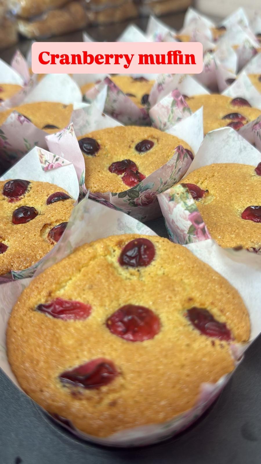 CRANBERRY MUFFINS