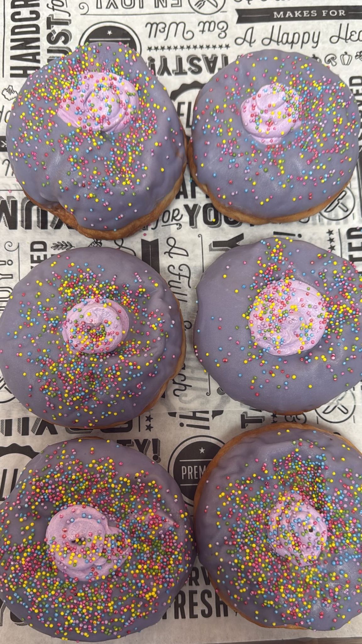Purple Dream Sufganiyot 4 pack