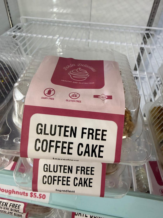 Coffe cake slice