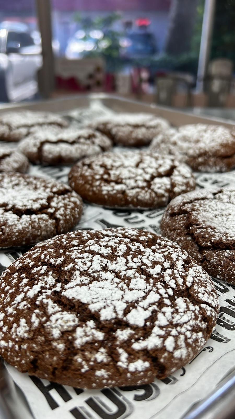 Chocolate Crinkle Cookies GF 4 Pack!