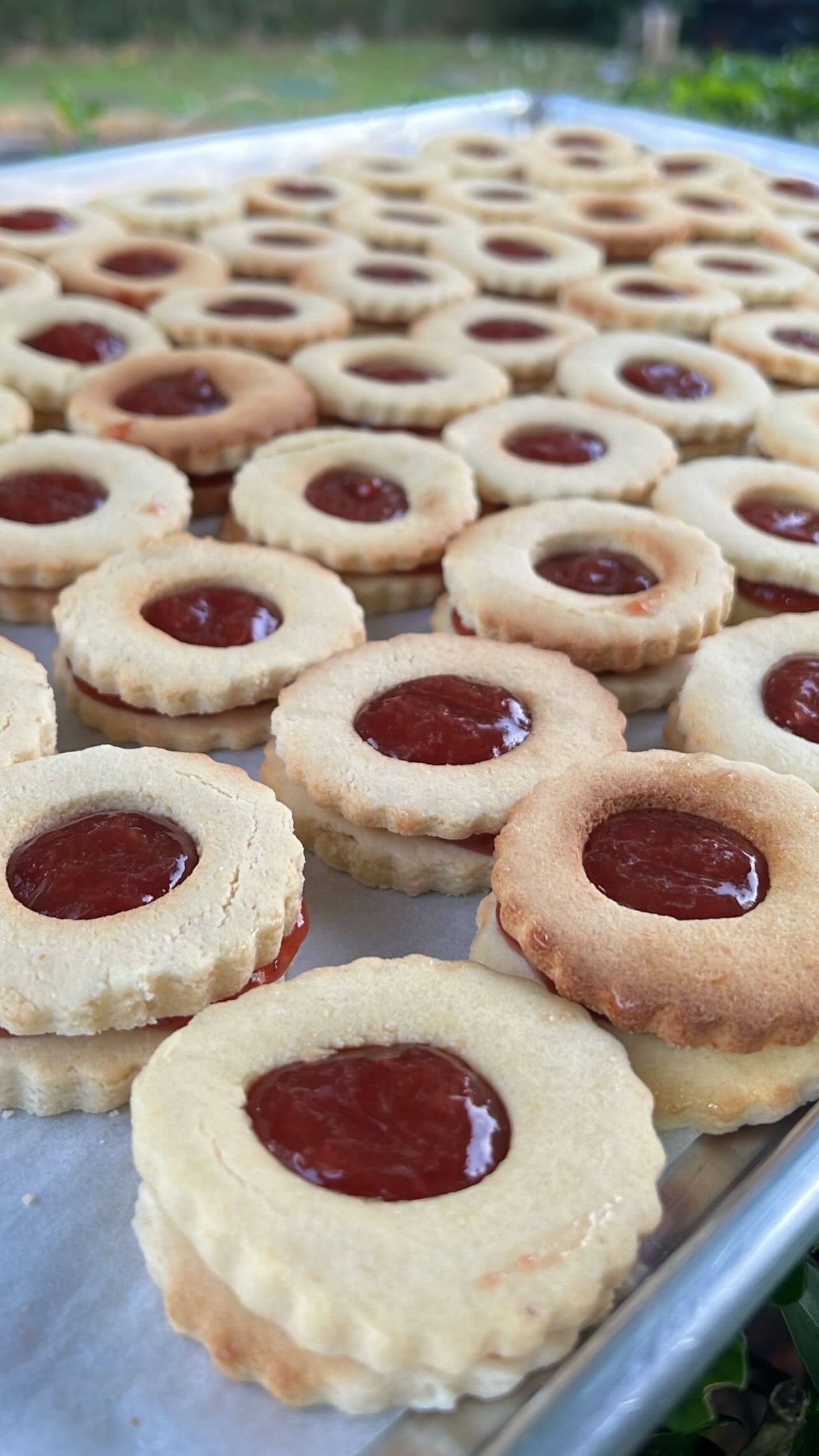 Strawberry Jam Cookie GF 4 Pack!