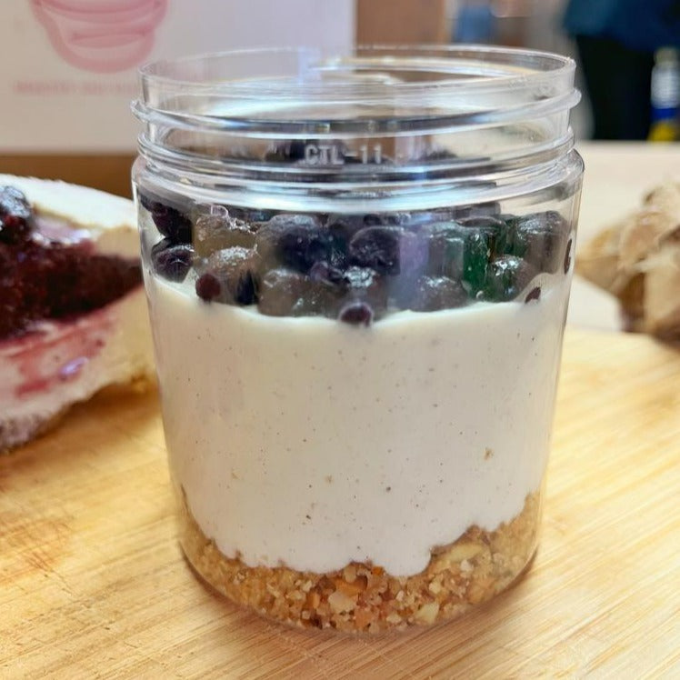 Vegan "Cheesecake" Jars GF Dikla Delicious