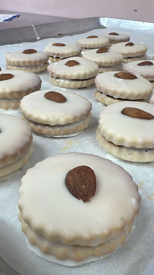 White Almond Cookies Passover